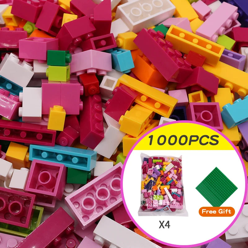 1000 Bloques de Construcción Compatibles – Set Clásico para Niños | Juguete Educativo y Creativo