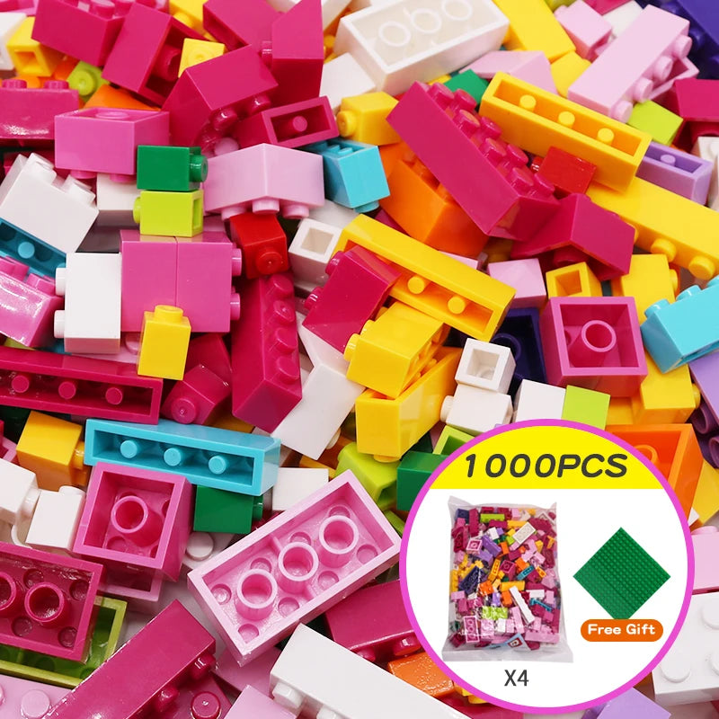 1000 Bloques de Construcción Compatibles – Set Clásico para Niños | Juguete Educativo y Creativo