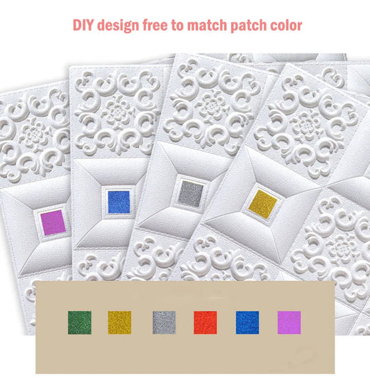10 Piezas Papel Tapiz 3D Ladrillo Autoadhesivo – Paneles Impermeables para Paredes y Techo