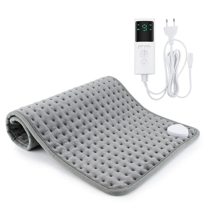 Manta eléctrica con termostato 58×29 cm – Alivio lumbar y cervical