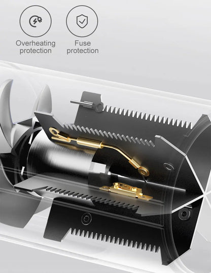 Secador de pelo portátil Xiaomi plegable iónico 1600W