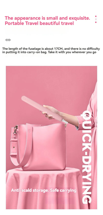 Plancha de pelo mini profesional con temperatura regulable