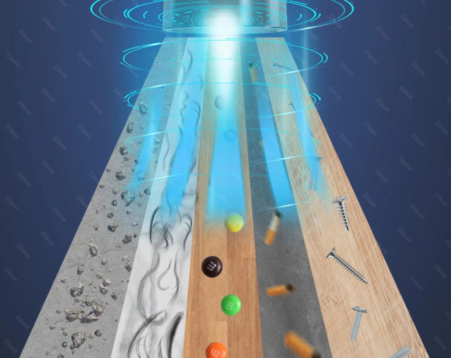 Aspirador de coche premium inalámbrico 18.000 PA