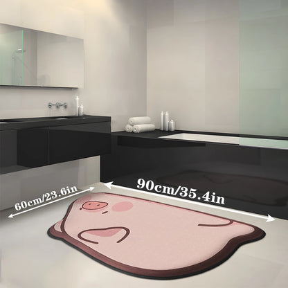 Alfombrilla absorbente antideslizante 40×60 cm – Suave y lavable