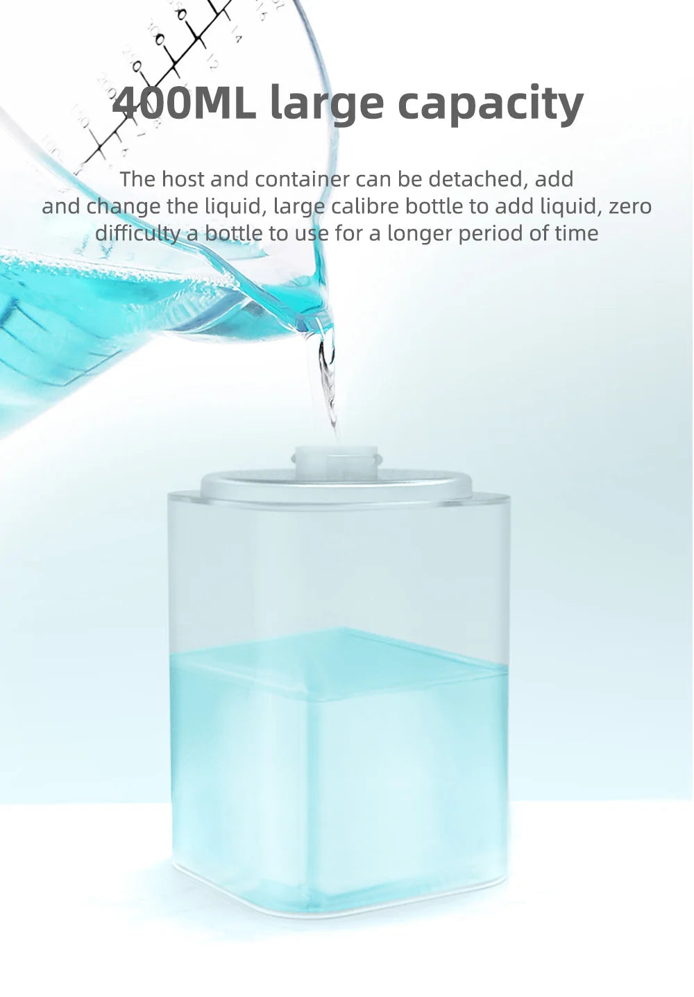 Dispensador automático de jabón en espuma – sensor