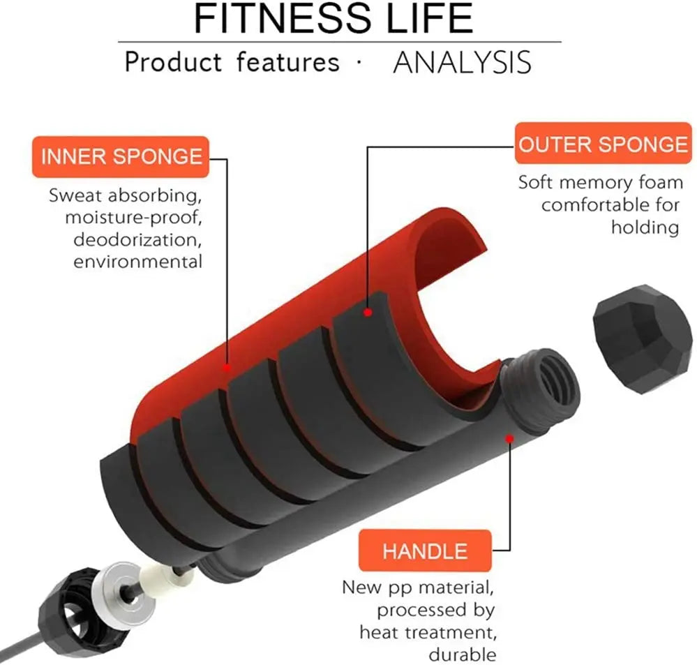 Comba de saltar fitness