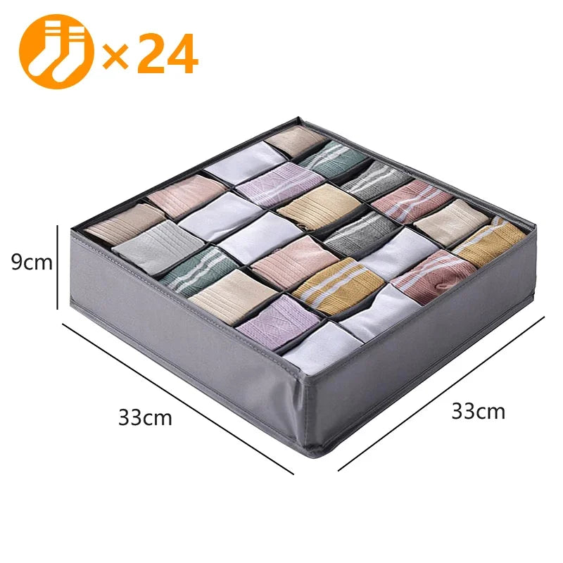 Organizador de cajones para ropa interior – 3/6 compartimentos