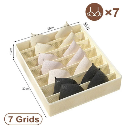 Organizador de cajones para ropa interior – 3/6 compartimentos