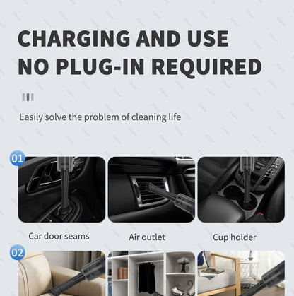 Aspirador de coche premium inalámbrico 18.000 PA