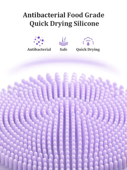 Cepillo facial sónico eléctrico impermeable limpieza profunda