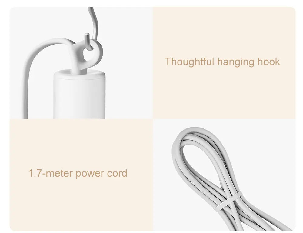 Secador de pelo portátil Xiaomi plegable iónico 1600W